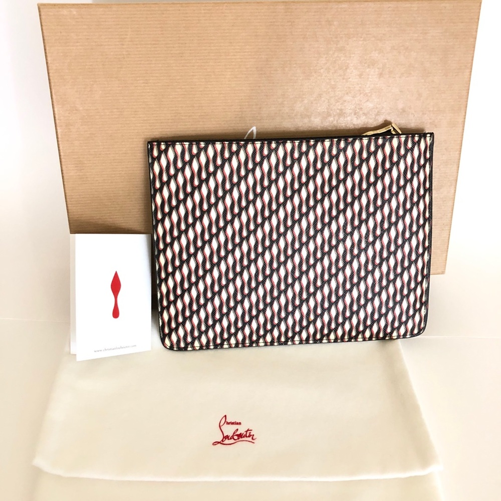 Authentic Christian Louboutin Clutch